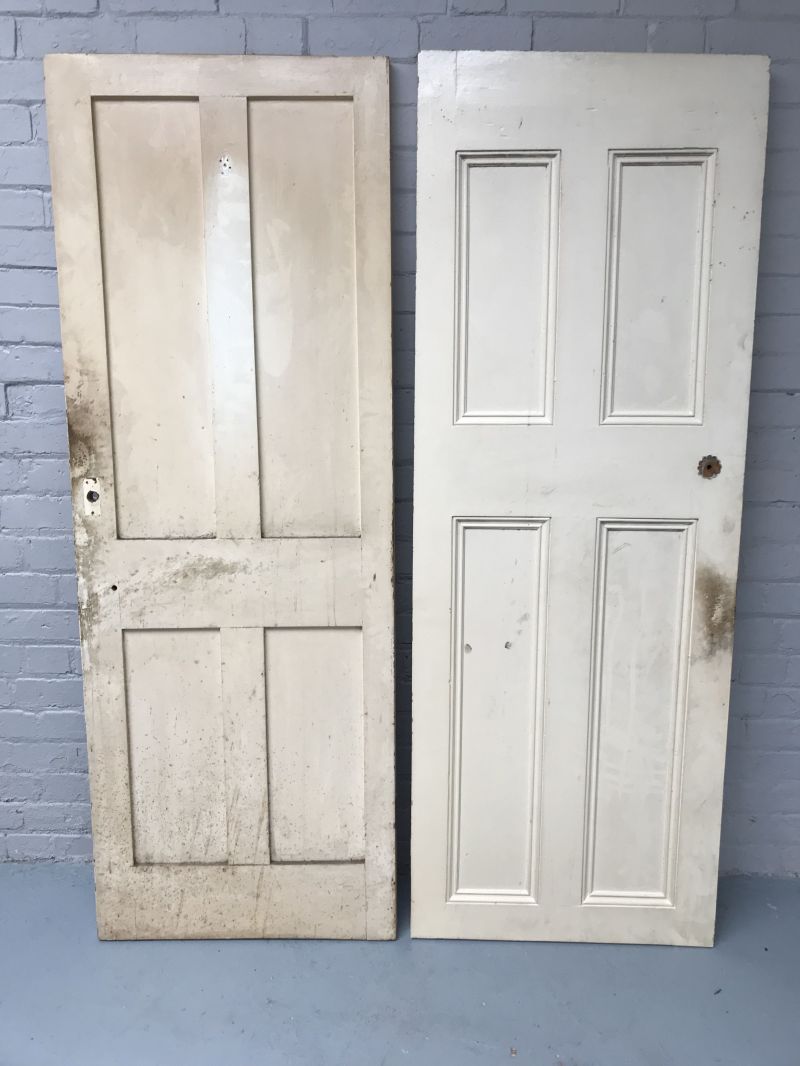 Before Stripping and Neutralising the doors: Swipe To View More Images